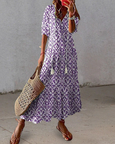 Ava – Elegant Boho Dress with Tummy Coverage