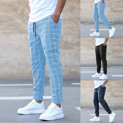 Celso – Men’s Checked Jogger Pants