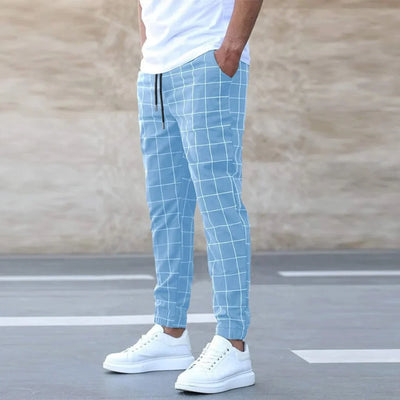 Celso – Men’s Checked Jogger Pants