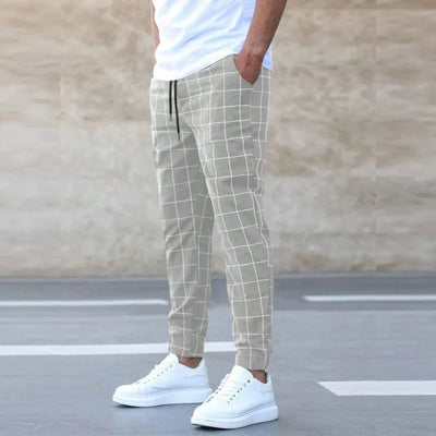 Celso – Men’s Checked Jogger Pants