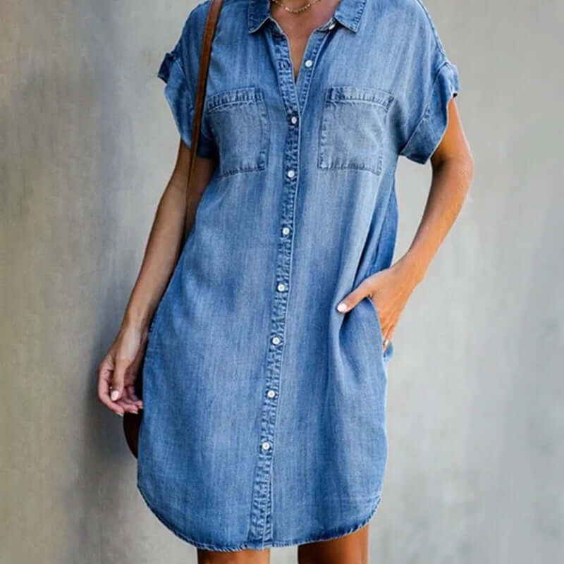 Xenia® | Soft Denim Dress