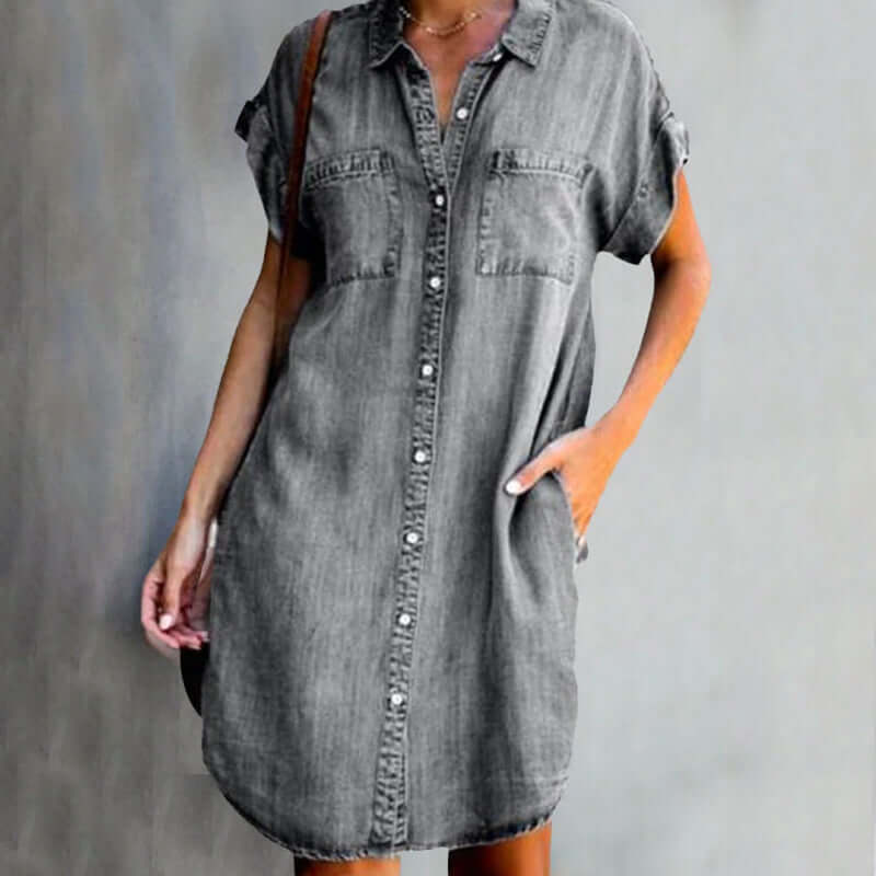 Xenia® | Soft Denim Dress