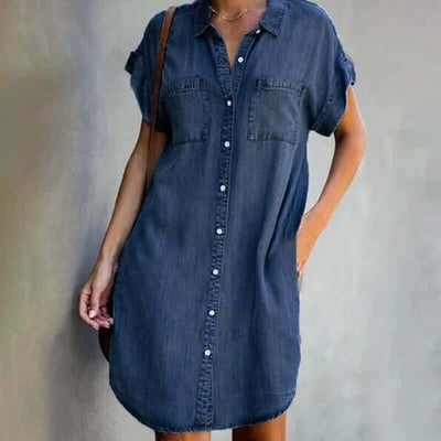 Xenia® | Soft Denim Dress