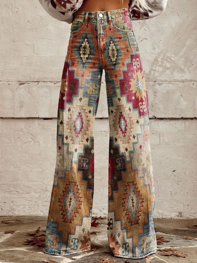 Jacinta® | Retro Chevron Trousers