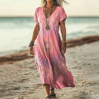 LUNA - VINTAGE GRADIENT DRESS
