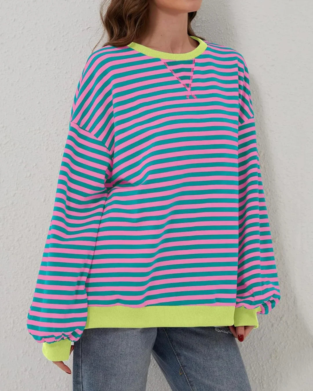 Loua™ | Oversized Striped Sweater