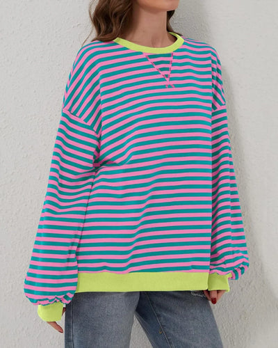 Loua™ | Oversized Striped Sweater