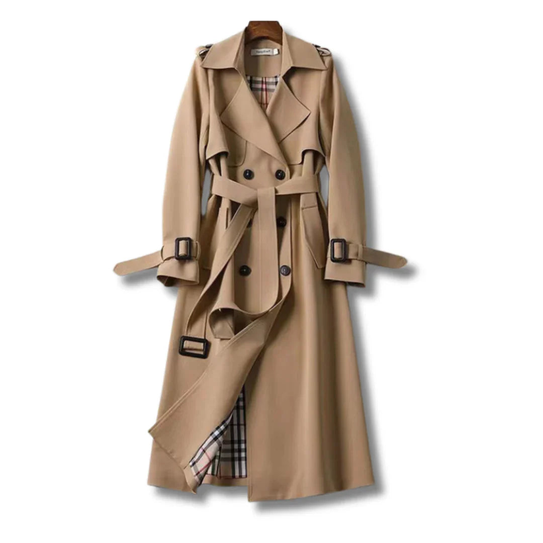 Jualita – Classic Trench Coat for Women
