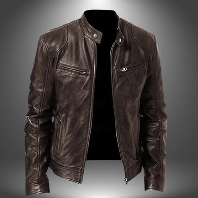 James | Handcrafted Men's Leather Jacket