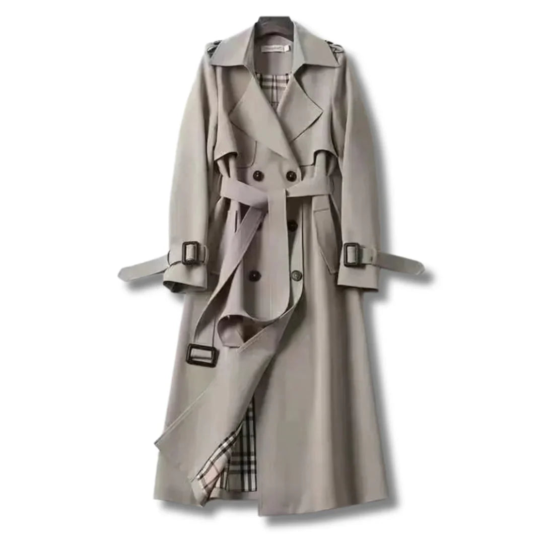 Jualita – Classic Trench Coat for Women