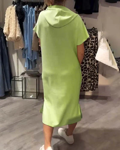Saskia™ | Casual Hoodie Dress
