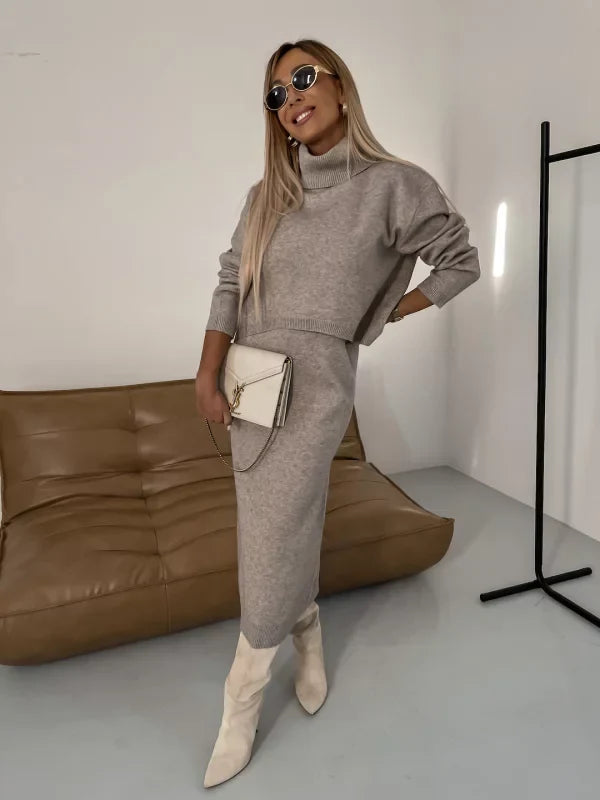 Nicole – Women's Autumn/Winter Knit Set