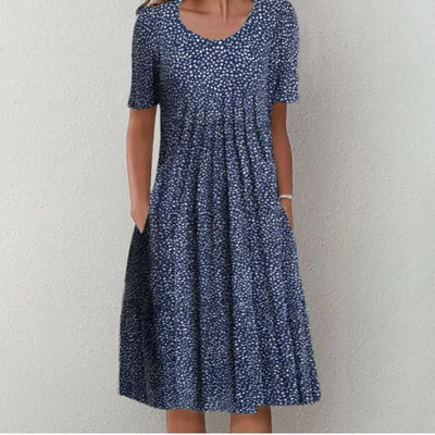Amara - Classic Printed Dress
