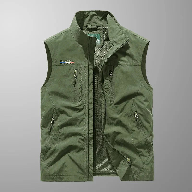 Casper – Breathable Cargo Vest with Multiple Pockets