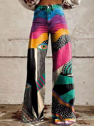 Isola® | Bohemian Flared Trousers