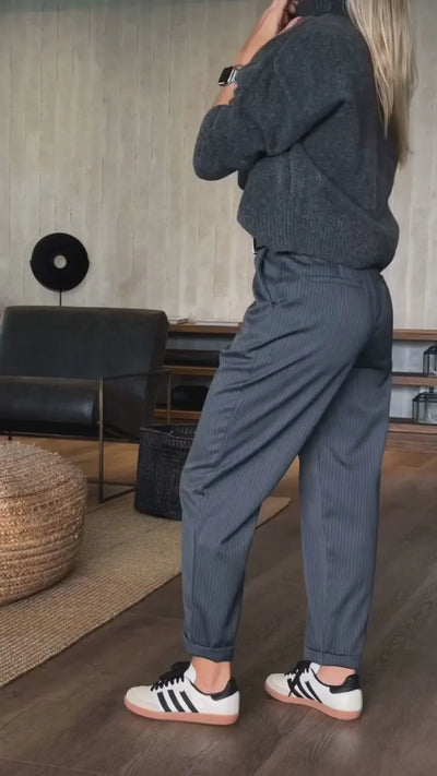 MATHILDA | Striped Suit Pants