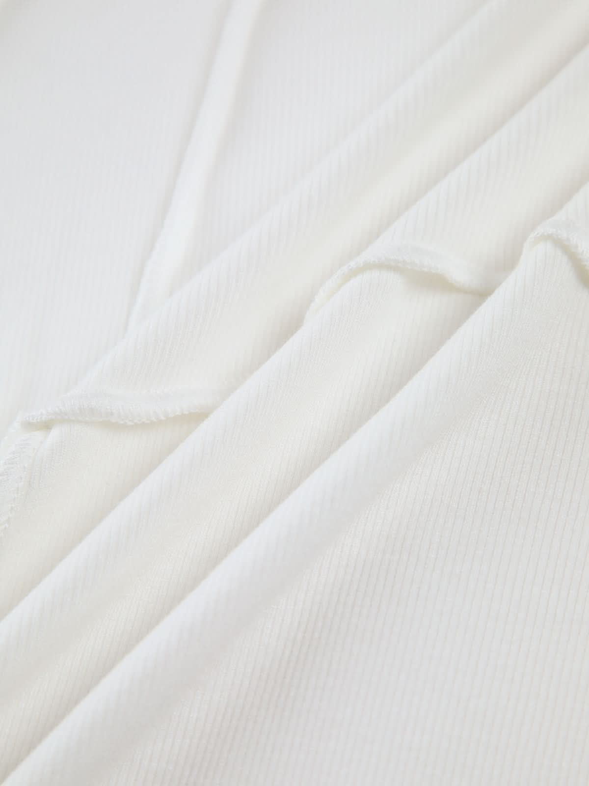 Bronte™ - Elegant Ribbed Top with Seam Accents