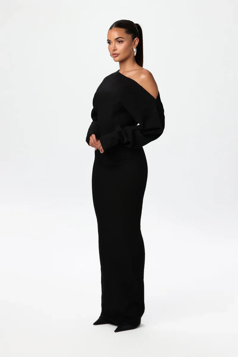 Off Shoulder Sweater Dress