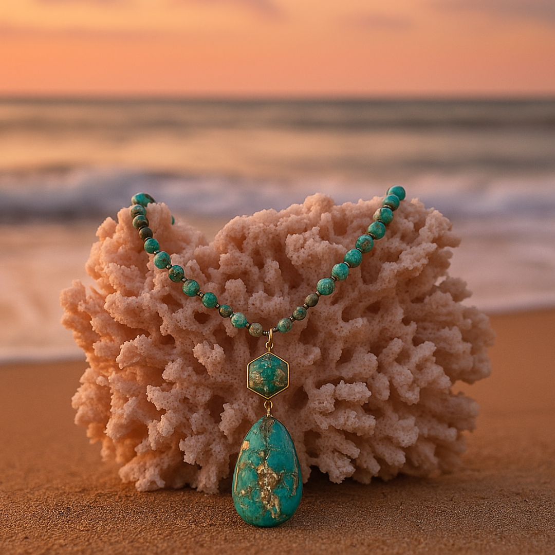 Faye® | Sea Amulet in Stone