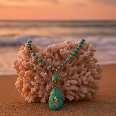 Faye® | Sea Amulet in Stone