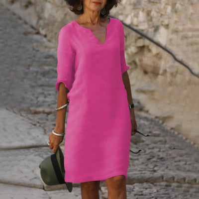 Eulalior | Flowing Dress with Timeless Elegance