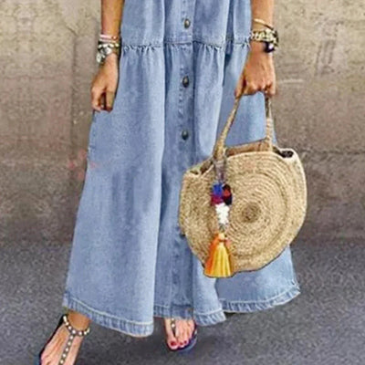 Shari® | Soft Denim Dress