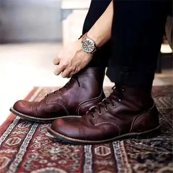Mason™ - Leather Ankle Boots