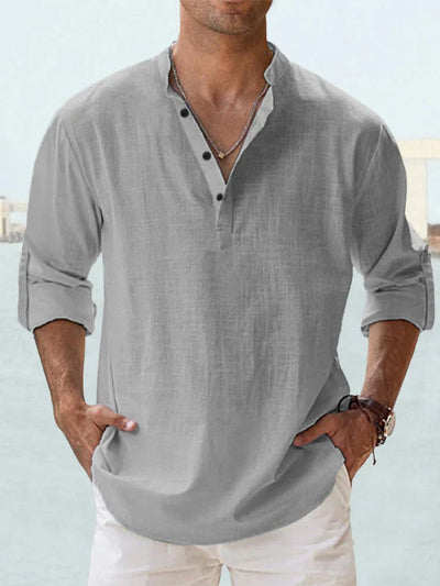 Leon – Breathable Linen Shirt