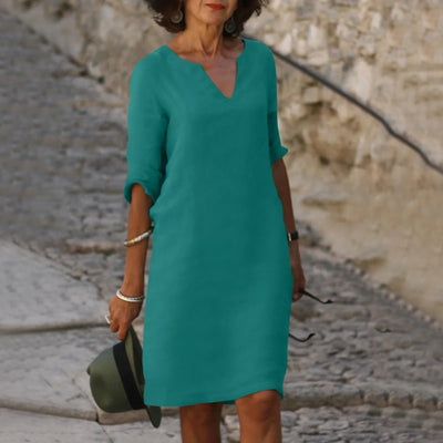 Eulalior | Flowing Dress with Timeless Elegance