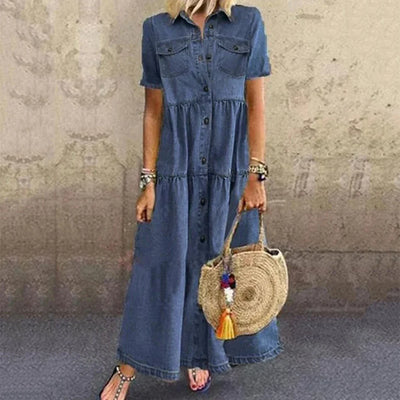 Shari® | Soft Denim Dress