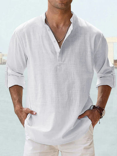 Leon – Breathable Linen Shirt