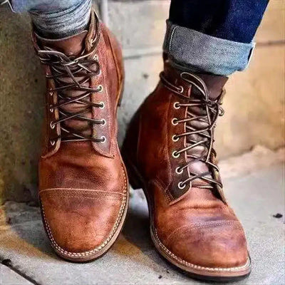 Mason™ - Leather Ankle Boots