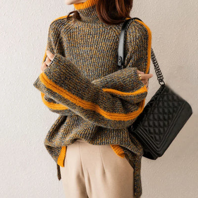 Zoey™ | Knitted Sweater With Turtleneck