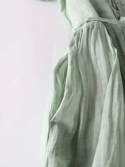 Laura™ – Elegant Linen Dress