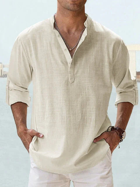 Leon – Breathable Linen Shirt