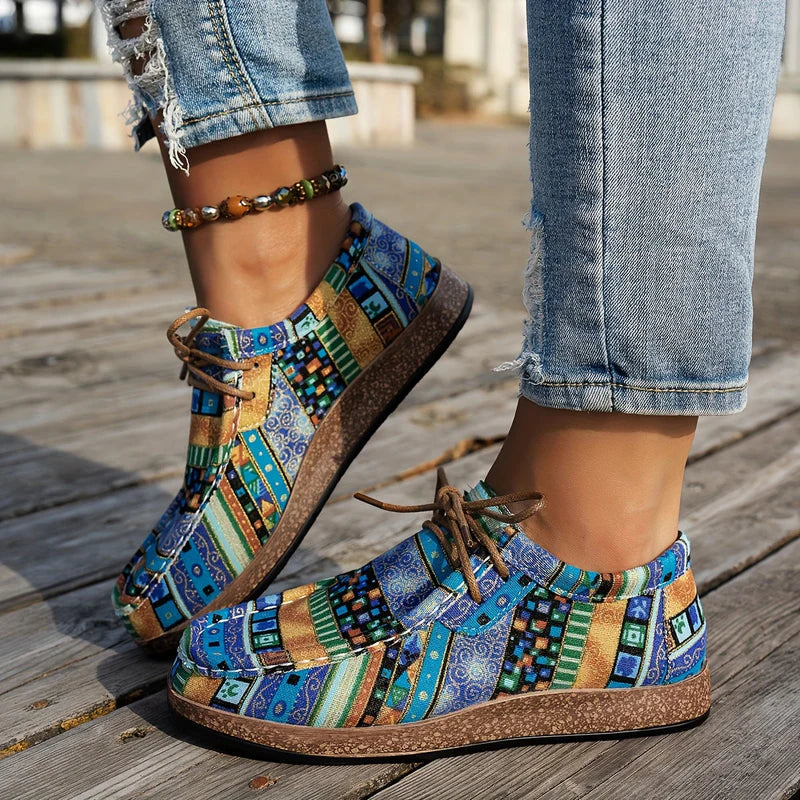 Beeckhoven™ | Colorful Retro Women’s Shoes
