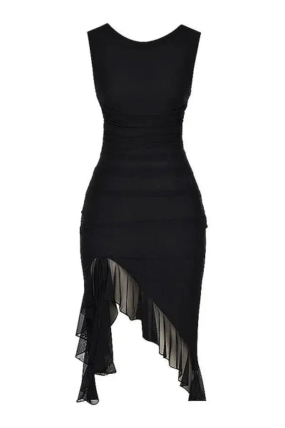 Charlotte Ruffled Midi Dress