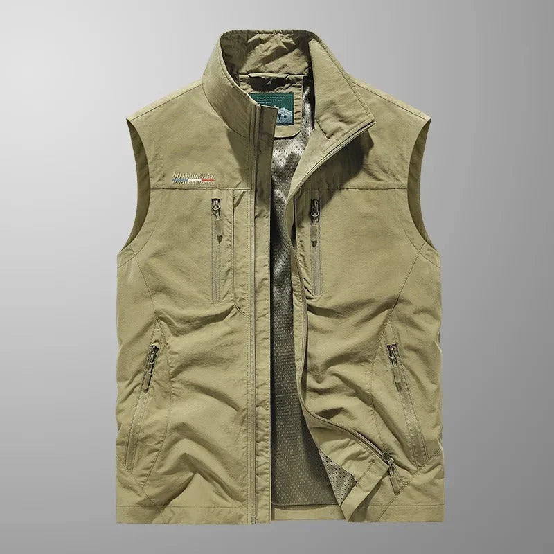 Casper – Breathable Cargo Vest with Multiple Pockets