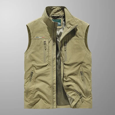 Casper – Breathable Cargo Vest with Multiple Pockets
