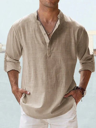 Leon – Breathable Linen Shirt