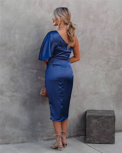 Dhalia | Elegant Asymmetrical Dress