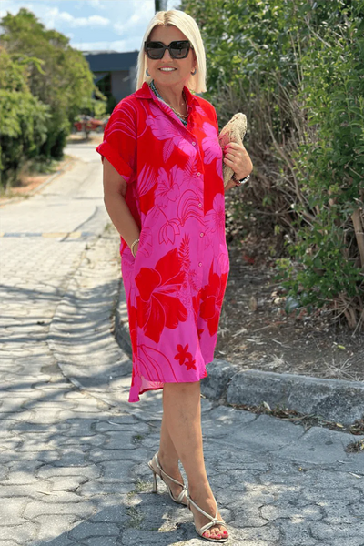 Naomi – Floral Print Dress