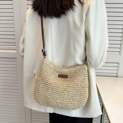 Julie - Straw Crossbody Bag